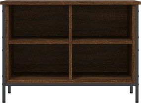 vidaXL Παπουτσοθήκη Καφέ Δρυς 69 x 35 x 50 εκ. από Επεξεργ. Ξύλο