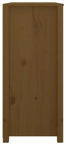 vidaXL Βοηθητικό Ντουλάπι Καφέ Μελί 100x40x90 εκ.από Μασίφ Ξύλο Πεύκου