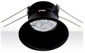 Φωτιστικό S007 Black Στρόγγυλο Aluminium