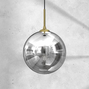 Κρεμαστό Φωτιστικό Reflex Fi Ø25cm Μαύρο