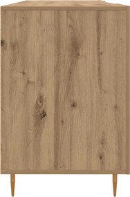 vidaXL Γραφείο artisan δρυς Επεξεργασμένο ξύλο 140 x 50 x 75 εκ.