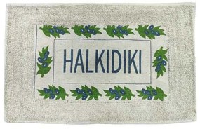 Βαμβακερό πατάκι μπάνιου 50x80cm Halkidiki- Bathroom mat