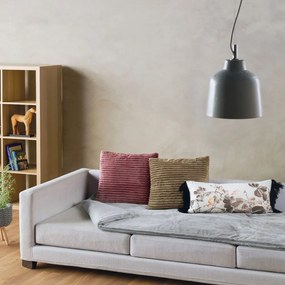 Futon Sergio 22 Grey Kentia Διθέσιο 75x160cm Πολυέστερ