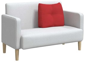 vidaXL Μαξιλάρι Πλάτης Κόκκινο 60 x 24 x 50 εκ ύφασμα