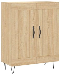 vidaXL Ντουλάπι Sonoma Δρυς 69,5 x 34 x 90 εκ. από Επεξεργασμένο Ξύλο