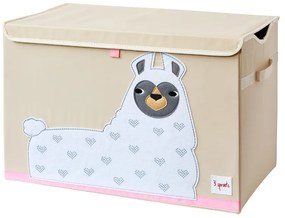 Κουτί για παιχνίδια 3Sprouts με καπάκι Lama