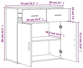 ΒΟΗΘΗΤΙΚΟ ΝΤΟΥΛΑΠΙ ΚΑΠΝΙΣΤΗ ΔΡΥΣ 79X38X80ΕΚ. ΕΠΕΞΕΡΓΑΣΜΕΝΟ ΞΥΛΟ 840524