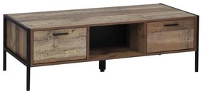 Τραπ.Σαλονιού PALLET-W 2-Συρτ 124x60 Antique Oak