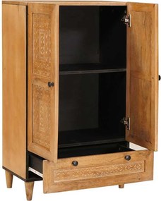 vidaXL Highboard 60 x 33 x 100 εκ. Στερεό ξύλο μάνγκο