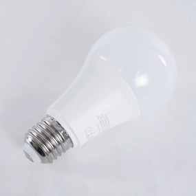 GloboStar 60055 Λάμπα LED E27 A60 Γλόμπος 10W 970lm 260° AC 175-265V IP20 Φ6 x Υ11cm Φυσικό Λευκό 4500K με Αισθητήρα Κίνησης Micro Wave - 3 Χρόνια Εγγύηση