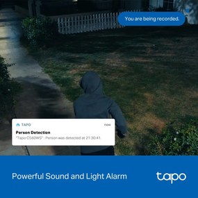 TP-LINK smart camera Tapo C560WS, 4K, IP66, Wi-Fi 6, two-way audio, Ver. 1.0