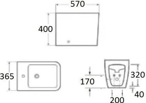 Karag LT 003C - Μπιντέ δαπέδου