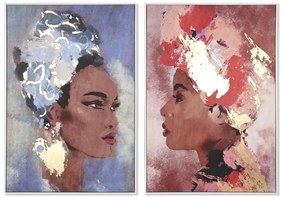 Καμβάς DKD Home Decor πολυστερίνη Καμβάς 83 x 4,5 x 122,5 cm