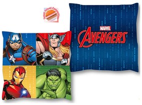 Διακοσμητικό Μαξιλάρι Βελουτέ 2 Όψεων (38x38) Dimcol Avengers 53
