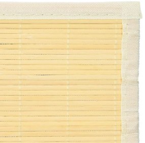 vidaXL Χαλί Φυσικό Χρώμα 100 x 160 εκ. από Μπαμπού