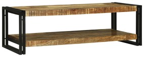 vidaXL Τραπεζάκι σαλονιού 120x50x38 εκ. Μασίφ ξύλο μάνγκο