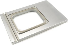 Δίσκος 1/6 GN 176 x 162 mm - Μικρός - 1 Διαμέρισμα