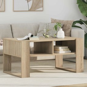 vidaXL Τραπεζάκι σαλονιού Δρύς Sonoma 92 x 53 x 45 εκ.