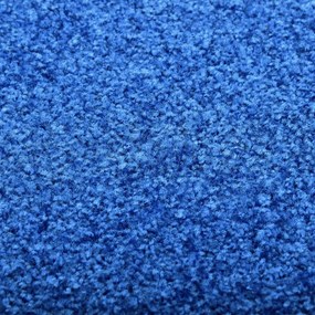 vidaXL Πατάκι Εισόδου Πλενόμενο Μπλε 120 x 180 εκ.