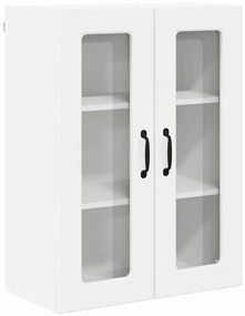 vidaXL Ντουλάπα Κουζίνας Υψηλής γυαλάδας λευκό 60 x 31 x 80 εκ.