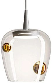 Φωτιστικό Οροφής Bilia LBA3004 18x324cm Led Triac 8W IP40 2700K 645Lm Silver-Bronze Zafferano