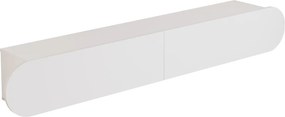 Έπιπλο Τηλεόρασης Λευκό FLAGEAS 200x31.6x29.6