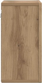 vidaXL Κρεμαστό ντουλάπι με ράφι Επιτοίχιο Artisan Oak 60 x 20 x 40 εκ