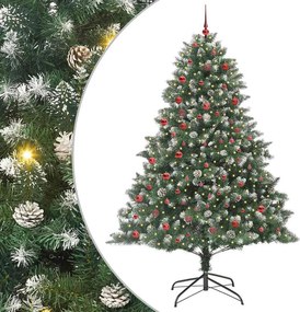 vidaXL Τεχνητό Χριστουγεννιάτικο Δέντρο με 300 LED Πράσινο 210 cm