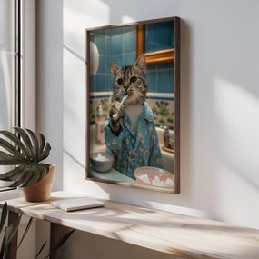 Decorative Framed MDF Painting HUM064 Multicolor