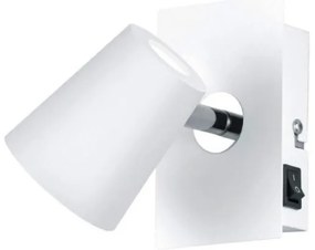 Σποτ Φωτιστικό Τοίχου NARCOS λευκό ή νίκελ Trio Lighting-873170131-Λευκό 873170131