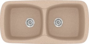 Sanitec Classic 319 (93×51) - Γρανιτένιος νεροχύτης - Granite SAND