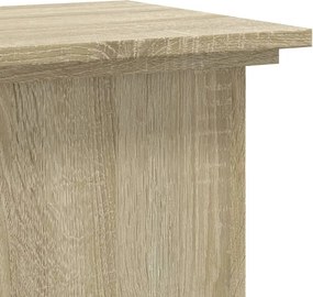 vidaXL Βάσεις Φυτών Sonoma Δρυς 33x33x80εκ. Επεξεργασμένο Ξύλο