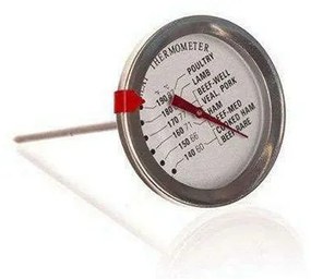 Θερμόμετρο Μαγειρικής Αναλογικό BQ05012310 Inox Banquet Metal