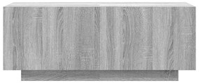 vidaXL Έπιπλο Τηλεόρασης Γκρι Sonoma 100x35x40 εκ. από Επεξεργ. Ξύλο