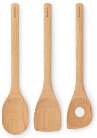 Brabantia 1008511 Σετ Ξύλινων Εργαλείων Σερβιρίσματος 3τμχ Profile Wooden