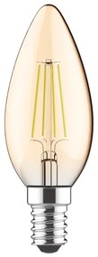 Λάμπα LED Diolamp Step Dimmable E14/5W/2700K/400Lm DECO5WWAMSD Amber