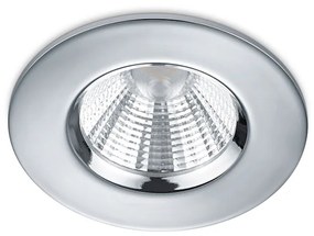 Φωτιστικό Σποτ Χωνευτό Trio Lighting Zagros 650710106 Χρώμιο (IP65)