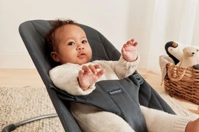 BabyBjorn Ριλάξ Bliss, Woven, Petal quilt, Anthracite
