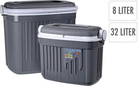 ΦΟΡΗΤΆ ΨΥΓΕΊΑ - ΠΑΓΟΚΎΣΤΕΣ COOLER BOX SET 2PCS 8L AND 32L Y19290260