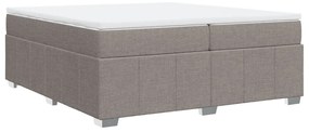 ΚΡΕΒΑΤΙ BOXSPRING ΜΕ ΣΤΡΩΜΑ TAUPE 200X200 ΕΚ. ΥΦΑΣΜΑΤΙΝΟ 3285502