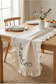 Stewehome Διακοσμητικό τραπεζομάντηλο με φρου 150x50 cm
