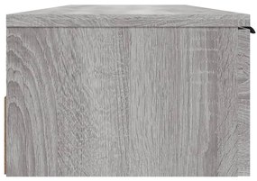 vidaXL Ντουλάπι Τοίχου Γκρι Sonoma102x30x20εκ. Επεξεργασμένο Ξύλο