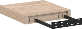 vidaXL Ράφι Κρεμαστό 23x23,5x4 εκ. Επεξ. Ξύλο
