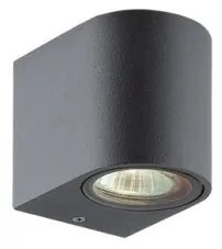 Απλίκα τοίχου εξωτερική Tilos αλουμινίου Viokef 4099700 Ανθρακί
