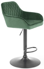 H103 bar stool dark green DIOMMI V-CH-H/103-C.ZIELONY