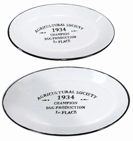 ΠΙΑΤΕΛΕΣ ΜΕΤΑΛΛΙΚΕΣ Agricultural Society ΣΕΤ/2 32x22x2.5
29x18x2.5  HA0293 - 742-2210