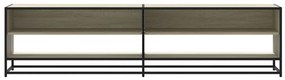 vidaXL Έπιπλο Τηλεόρασης Sonoma Δρυς 180x40x46 εκ. Επεξ. Ξύλο