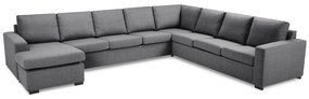 Γωνιακός Καναπές Scandinavian Choice C137, Γκρι, 344x285x80cm, Πόδια: Ξύλο | Epipla1.gr