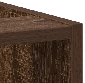 Κάτω ντουλάπι καφέ δρυς 40x44,5x81,5 cm Κατασκευασμένο ξύλο - Καφέ