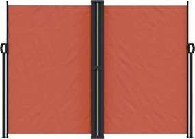 vidaXL Σκίαστρο Πλαϊνό Συρόμενο Τερακότα 180 x 1200 εκ.